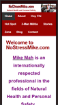 Mobile Screenshot of nostressmike.com